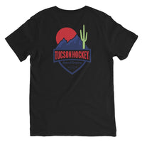 Tucson Hockey Unisex Short Sleeve V-Neck T-Shirt