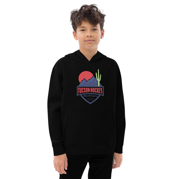 Tucson Hockey - Kids Fleece Hoodie - Front Logo - Color
