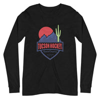 Tucson Hockey - Unisex Long Sleeve Tee - Front - Color Logo