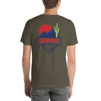 Tucson Hockey - Short-Sleeve Men's T-Shirt - Back - Color Logo