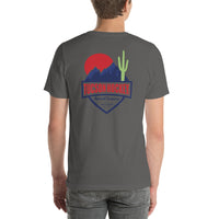Tucson Hockey - Short-Sleeve Men's T-Shirt - Front & Back - Color Logo