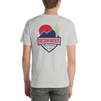 Tucson Hockey - Short-Sleeve Men's T-Shirt - Back - Color Logo