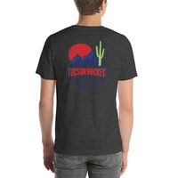 Tucson Hockey - Short-Sleeve Men's T-Shirt - Front & Back - Color Logo