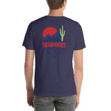 Tucson Hockey - Short-Sleeve Men's T-Shirt - Front & Back - Color Logo