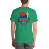 Tucson Hockey - Short-Sleeve Men's T-Shirt - Front & Back - Color Logo