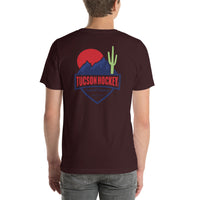 Tucson Hockey - Short-Sleeve Men's T-Shirt - Back - Color Logo