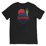 Tucson Hockey Unisex Short Sleeve V-Neck T-Shirt