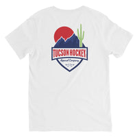 Tucson Hockey Unisex Short Sleeve V-Neck T-Shirt