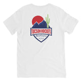 Tucson Hockey Unisex Short Sleeve V-Neck T-Shirt
